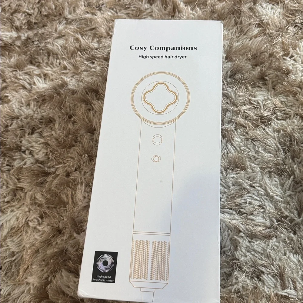 Black Hair Dryer with Low Noise Technology